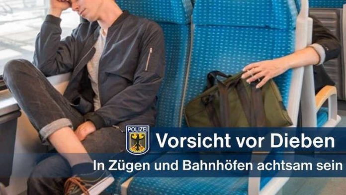 Symbolbild, Diebstahl, Taschendiebe © Bundespolizei