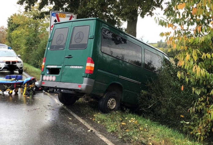 Unfall auf der B-272