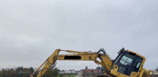 Bagger (Foto: Polizei RLP)