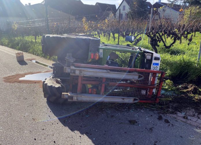 Unfall Traktor