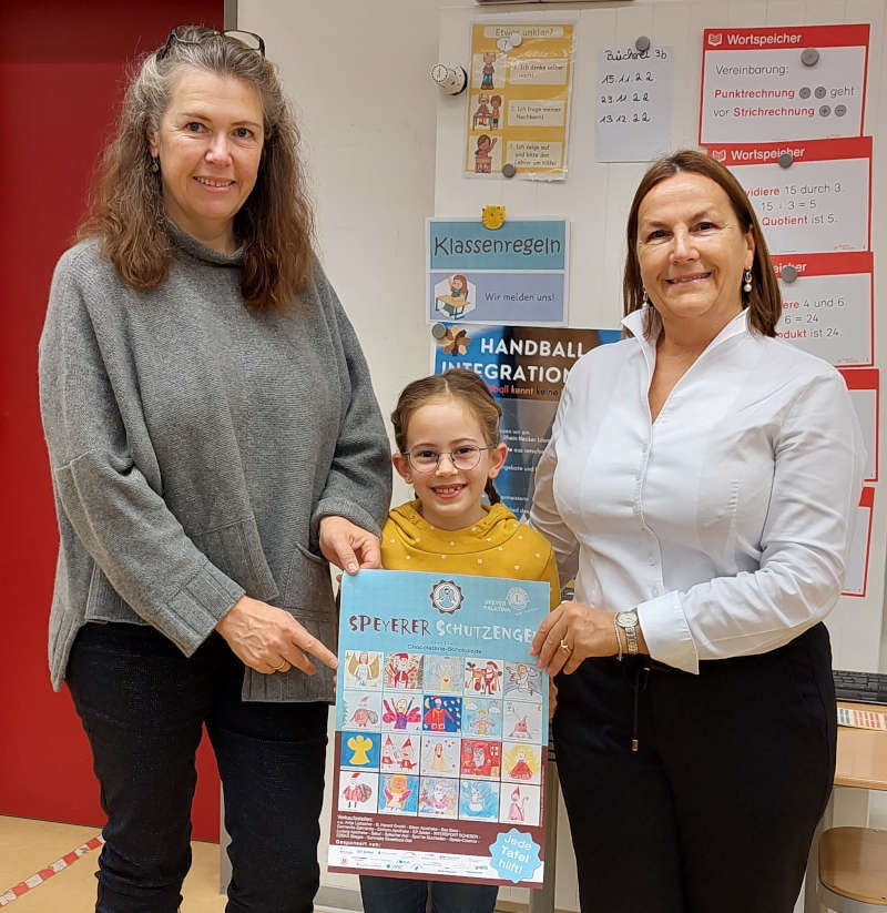 Vibeke Walger, Edda Münchbach, Alison Grewenig (Foto: Lions Club Speyer Palatina)