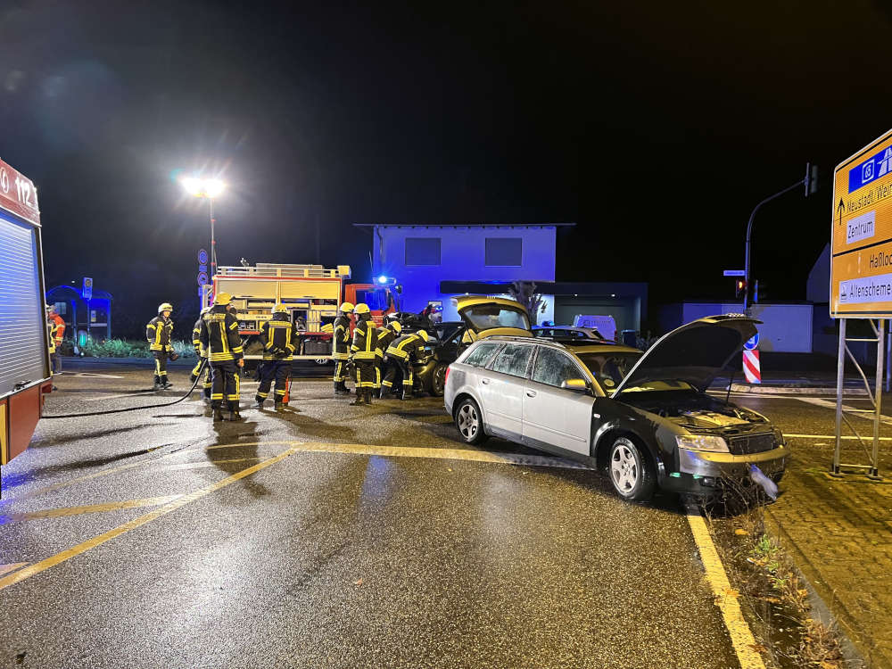 Verkehrsunfall (Foto: Feuerwehr Neustadt)