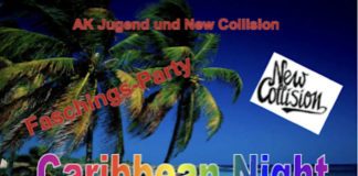 Caribean Night - Veranstaltungsplakat