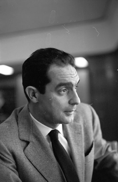 Foto: Johan Brun, „Dagbladet“: Italo Calvino, 1961 in Oslo (Oslo Museum/Digitalt Museum/Wikimedia commons)