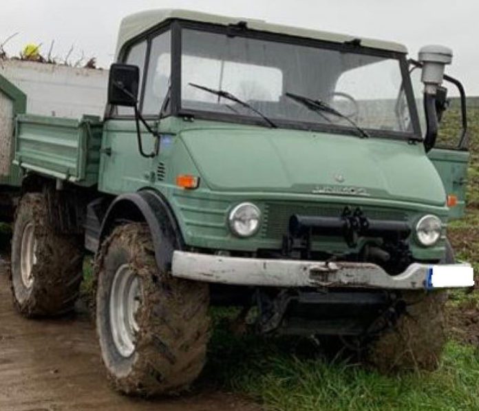 Unimog gestohlen