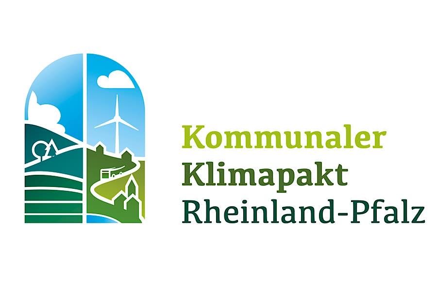 Logo Kommunaler Klimapakt Rheinland-Pfalz (Quelle: Ministerium)