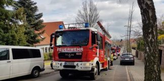 Einsatzstelle (Foto: Feuerwehr Neustadt)