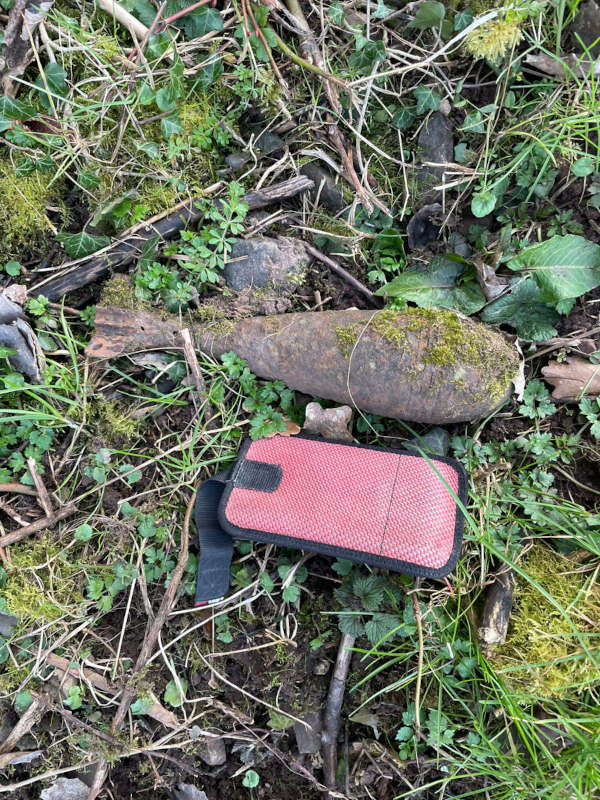 Kampfmittel (Foto: Feuerwehr VG Lambrecht)