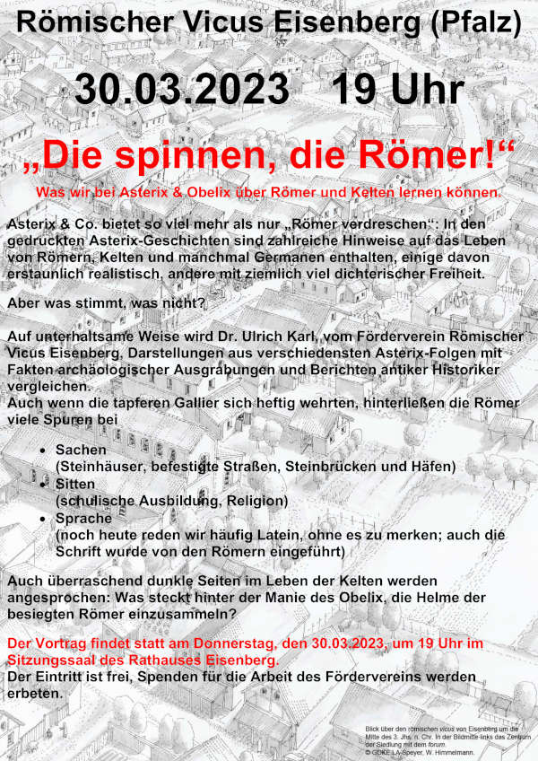 Poster (Hintergrundbild des Plakats: GDKE LA-Speyer, W. Himmelmann)