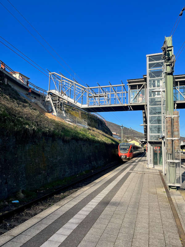 Der neue Steg (Foto: Stadtverwaltung Neustadt)