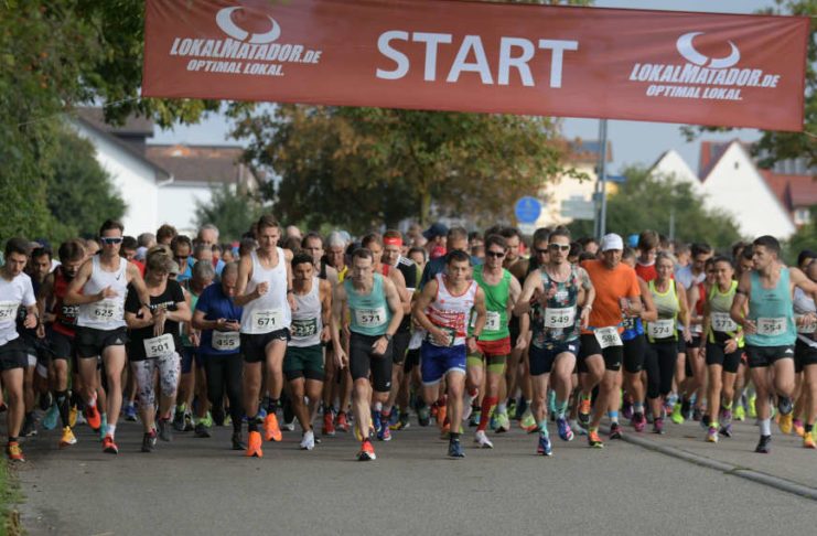 Frühlingslauf - Startbild 2022 (Foto: TSV 05 Rot)