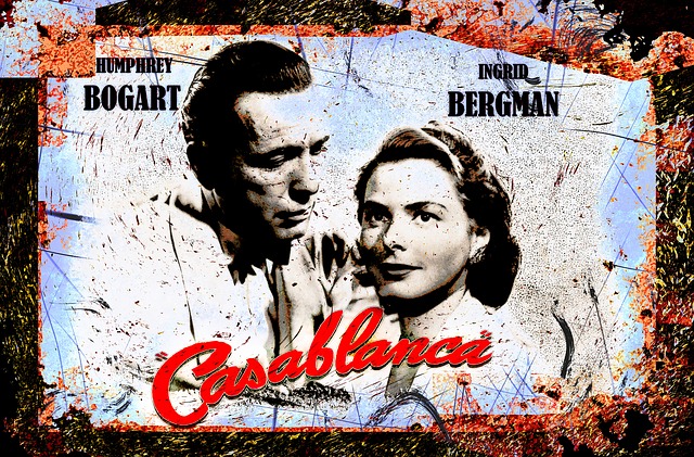 Filmplakat Casablanca (Quelle: Pixabay)