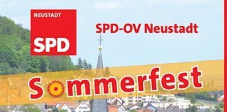 Veranstaltungsplakat (Quelle: SPD Neustadt)