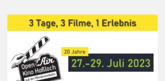 Open-Air-Kino (Quelle: Gemeindeverwaltung Haßloch)