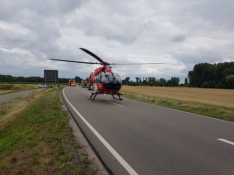 Rettungshubschrauber (Foto: Feuerwehr Neustadt)