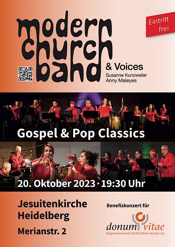 Veranstaltungsplakat (Quelle: Modern Church Band)