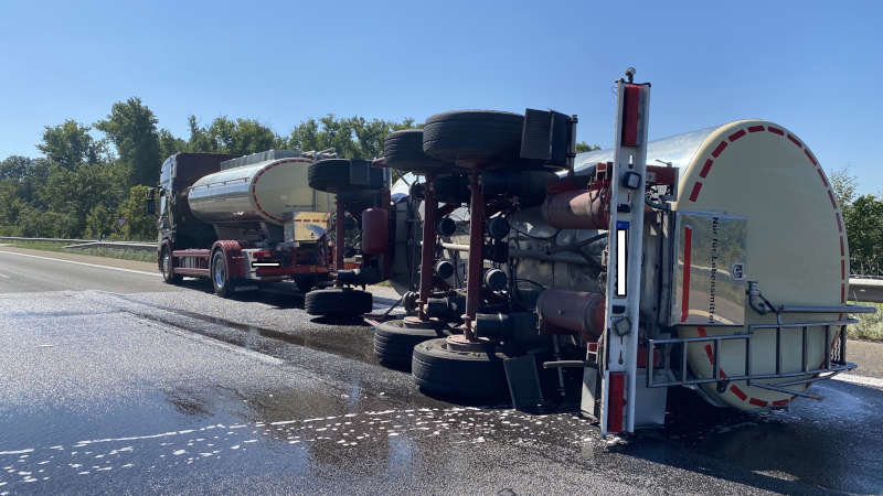 Tanklaster (Foto: Polizei RLP)