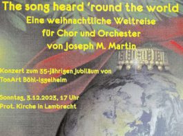 Veranstaltungsplakat (Quelle: Prot. Pfarramt Lambrecht-Lindenberg)