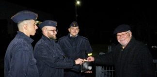 Rekruten der 2. Kompanie des Luftwaffenausbildungsbataillons auf Sammeltour in Westheim (Foto: Fw Proulx)