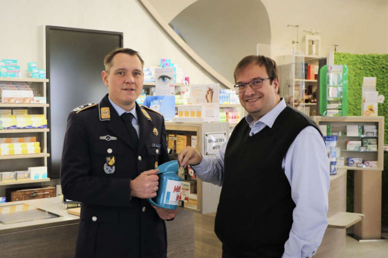 Oberstleutnant Christoph Kück, Michael Walch (Foto: Fw Proulx)