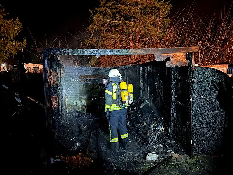 Brand in Lachen-Speyerdorf (Foto: Feuerwehr Neustadt)