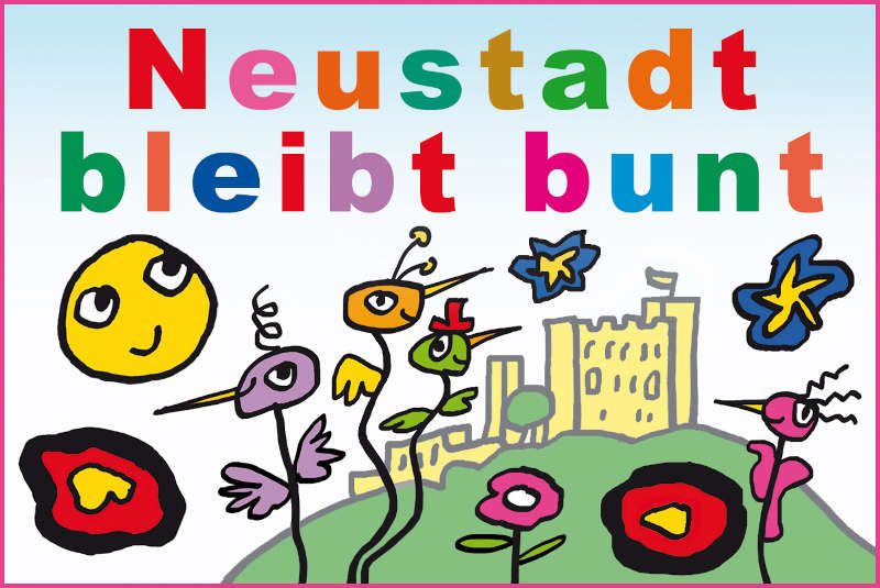 Neustadt bleibt bunt 2024 (Foto: Gerhard Hofmann)