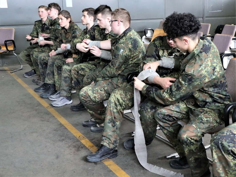 Verbandlehre (Foto: Bundeswehr/Frank Wiedemann)