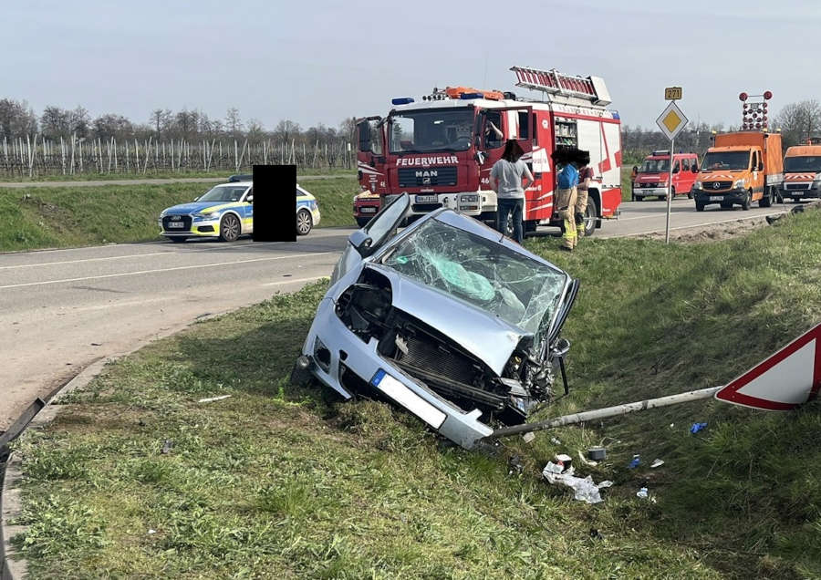 Verkehrsunfall (Foto: Polizei RLP)