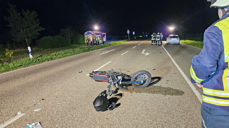 Verkehrsunfall (Foto: Feuerwehr Neustadt)