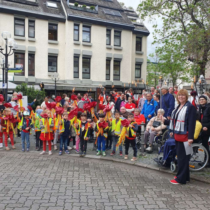 Elwedritsche Runde vor Start (Foto: DRK Schwesternschaft Rheinpfalz-Saar)