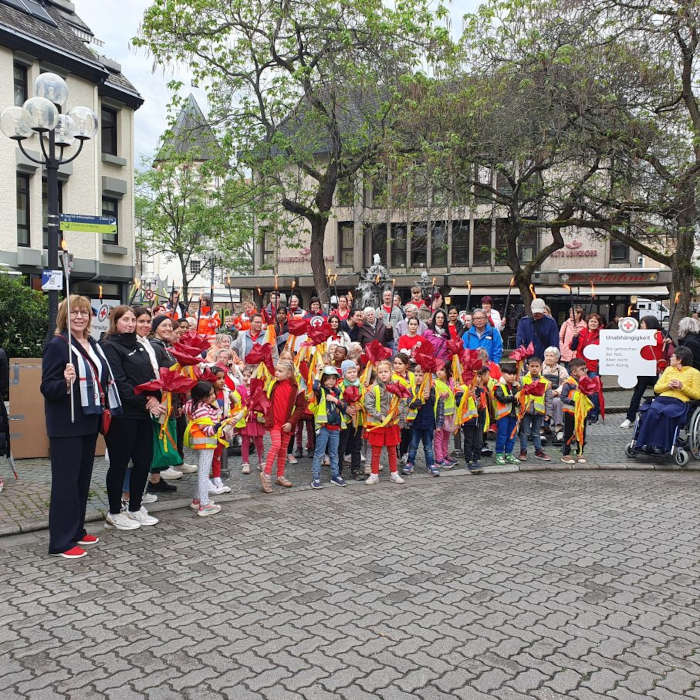 Elwedritsche Runde vor Start (Foto: DRK Schwesternschaft Rheinpfalz-Saar)